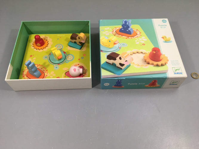 Puzzle relief Bildi, +12m - complet, moins cher chez Petit Kiwi