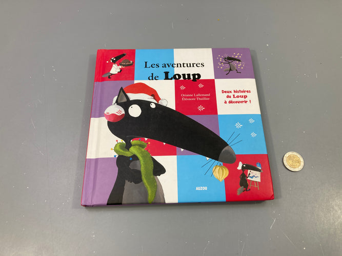 Les aventures de Loup - Le loup qui n'aimait pas Noël + Le Loup qui voulait être artiste, moins cher chez Petit Kiwi