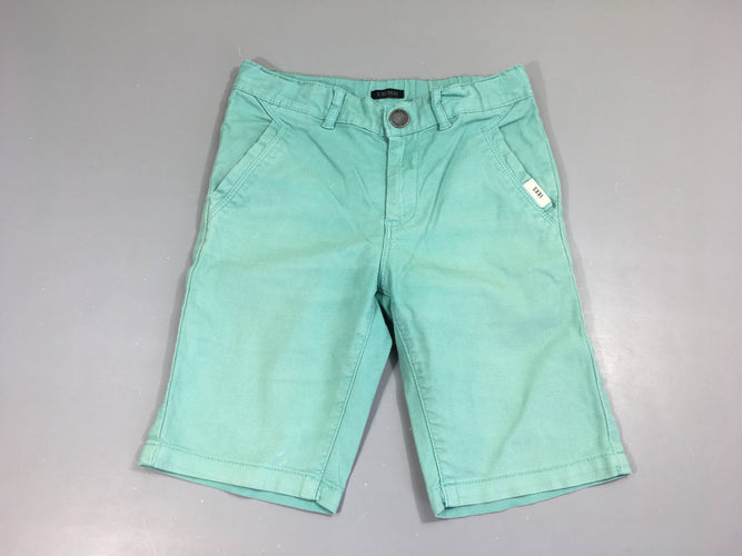 Bermuda chino vert délavé, moins cher chez Petit Kiwi