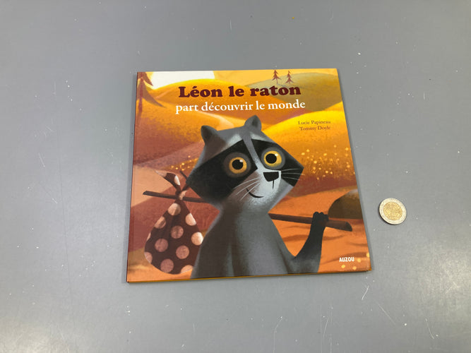 Léon le raton part découvrir le monde, moins cher chez Petit Kiwi