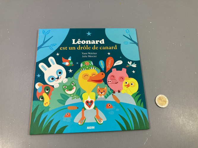 Léonard est un drôle de canard, moins cher chez Petit Kiwi