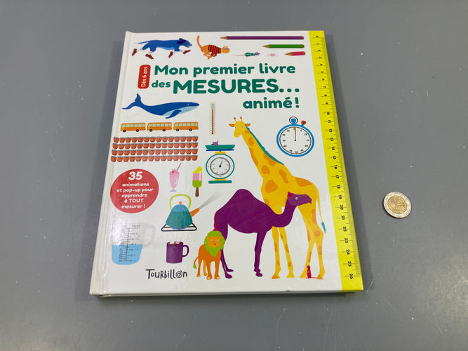 Mon premier livre des mesures...animé!, moins cher chez Petit Kiwi