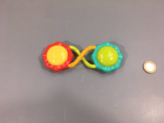 Hochet torsadé Bright Starts, moins cher chez Petit Kiwi