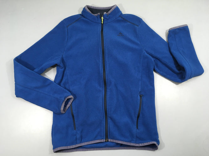 Polar zippé bleu, moins cher chez Petit Kiwi