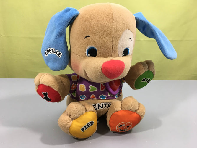 Chiot Puppy interactif Rires et éveil-Intérieur oreille taché, moins cher chez Petit Kiwi