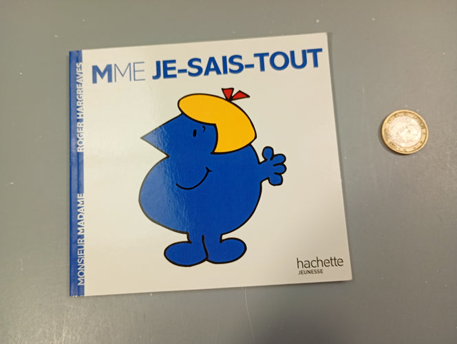Mme je- sais -tout, moins cher chez Petit Kiwi