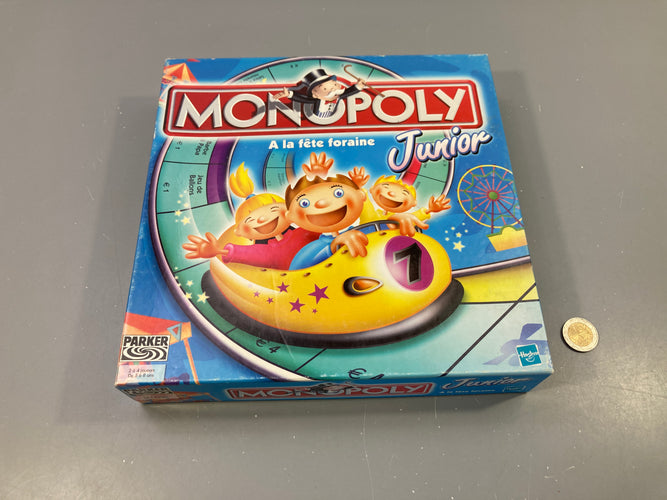 Monopoly junior - Ah fête foraine +5a - complet, moins cher chez Petit Kiwi