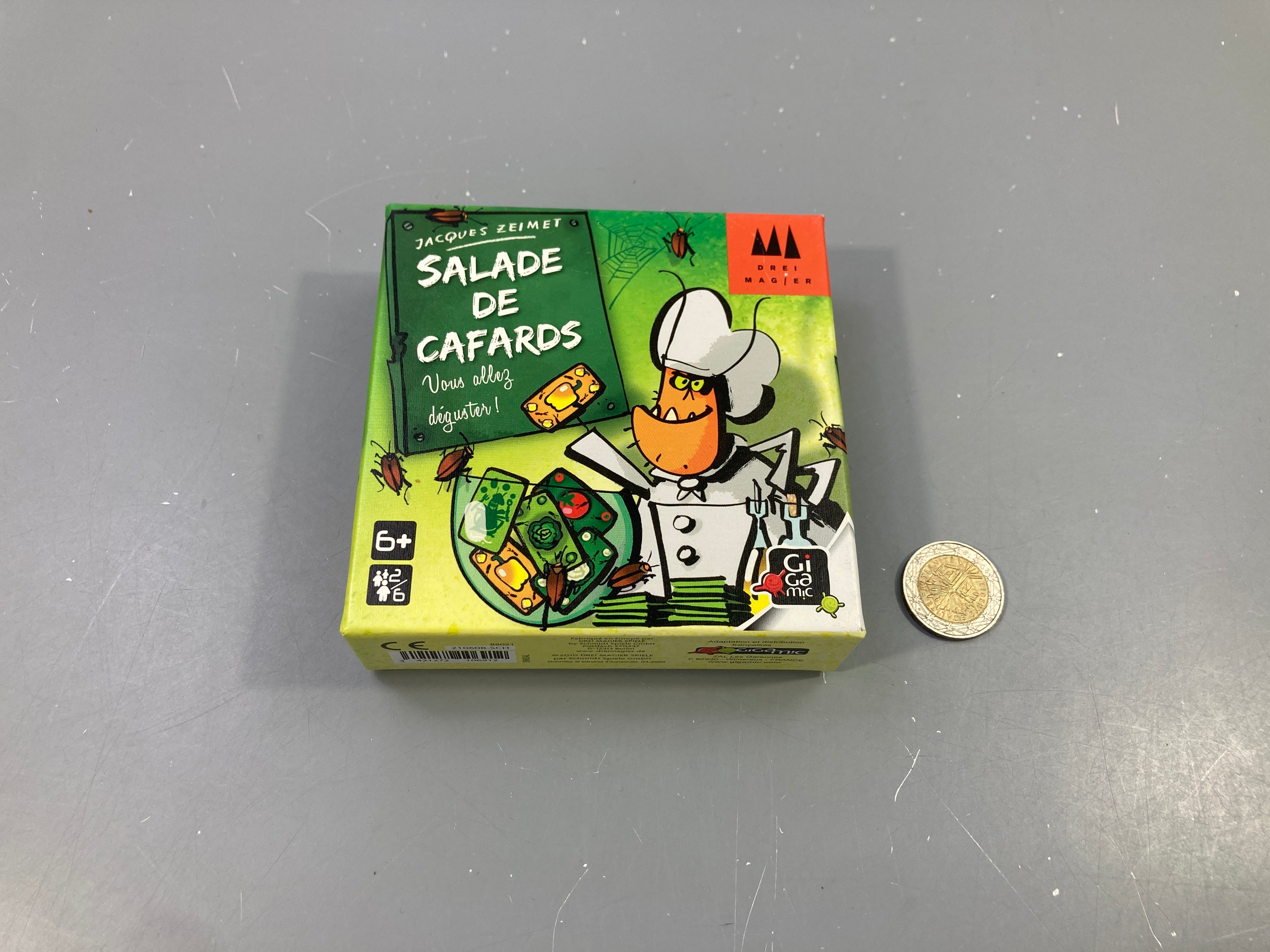 NEUF Salade de cafards, +6a Gigamic - complet