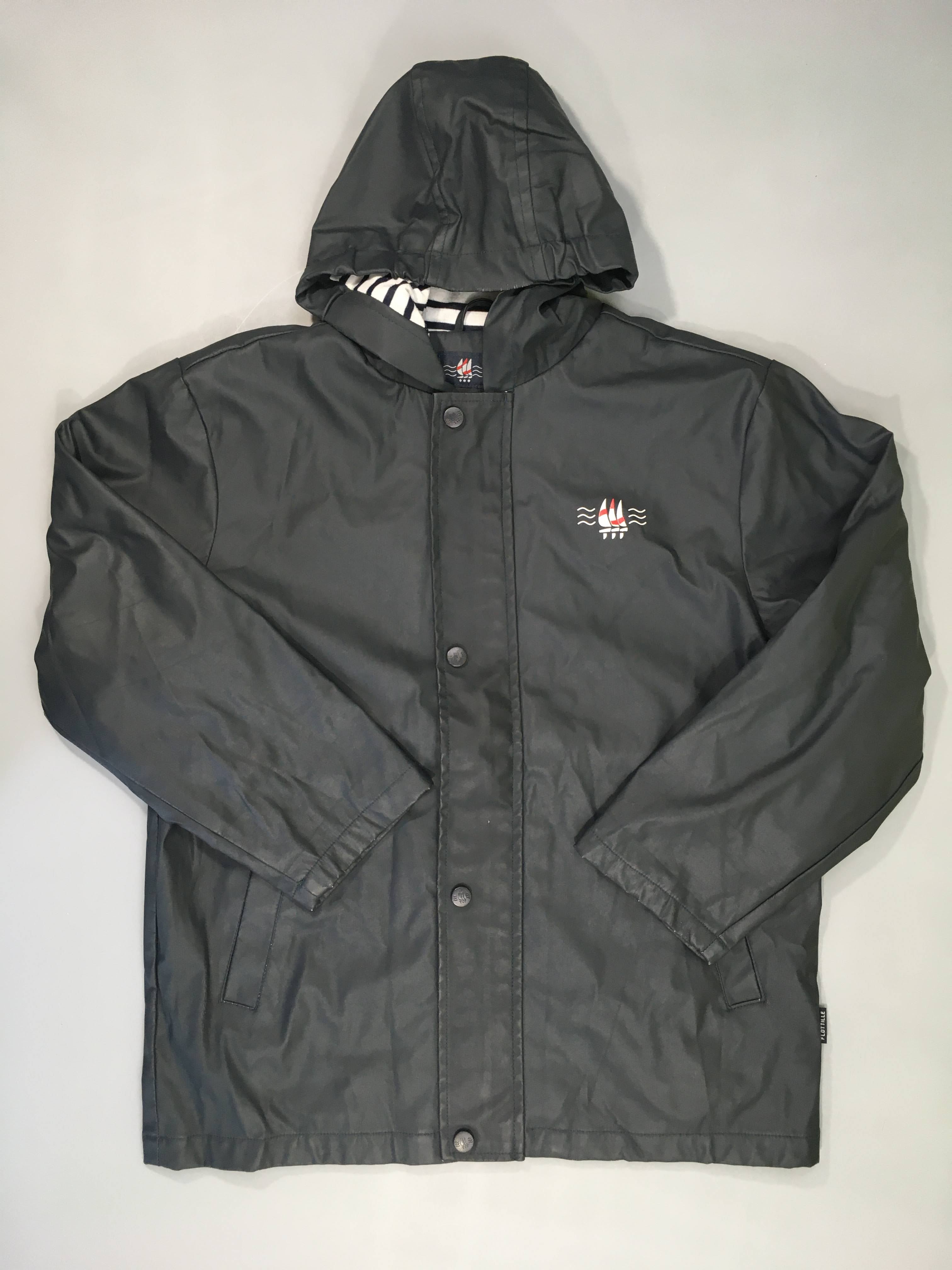 Veste ciré bleu foncé - Fottille