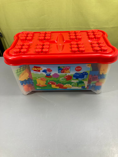 Boite avec lot de brick Abrick, 274pcs, 35€ NEUF, moins cher chez Petit Kiwi