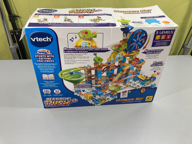 Mar.ble Rush Ultimate Set XL200E électronique, +4a - complet, 60€ NEUF, moins cher chez Petit Kiwi
