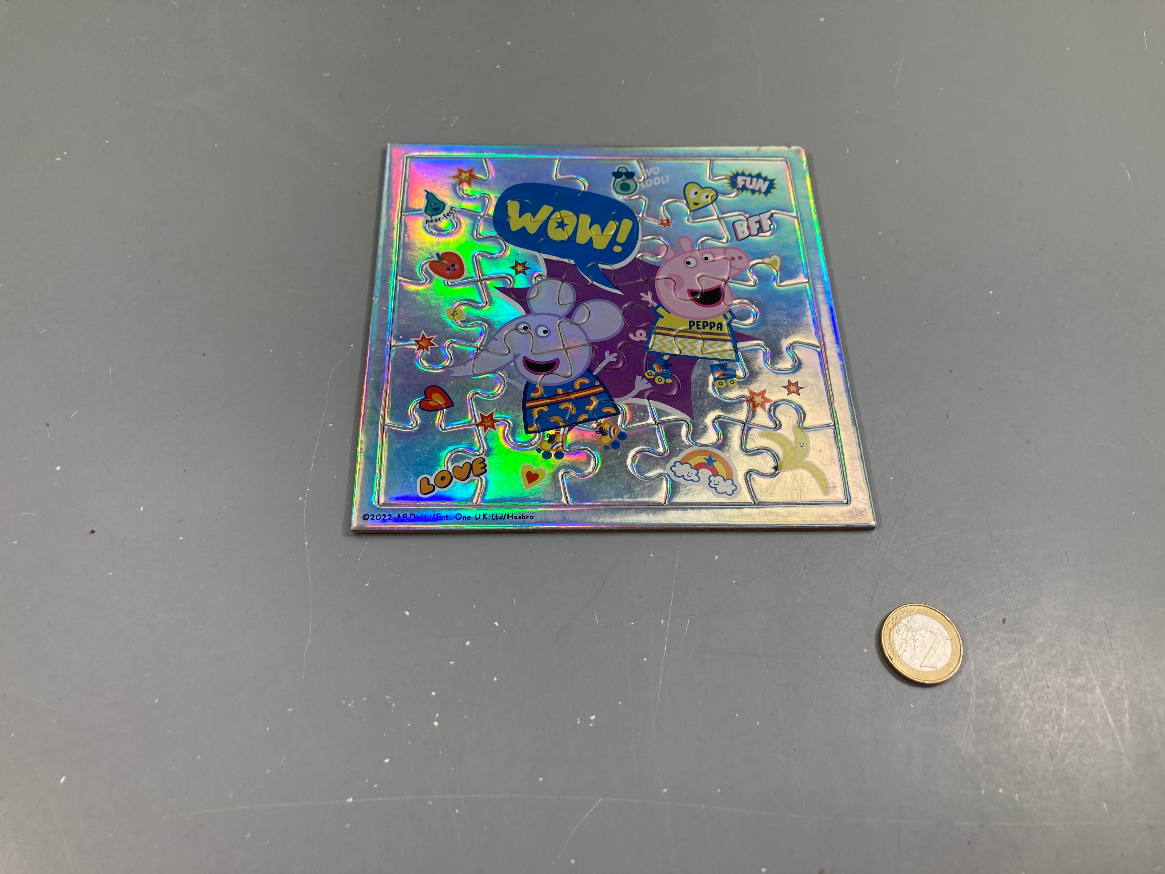 Mini Planche puzzle Peppa pig