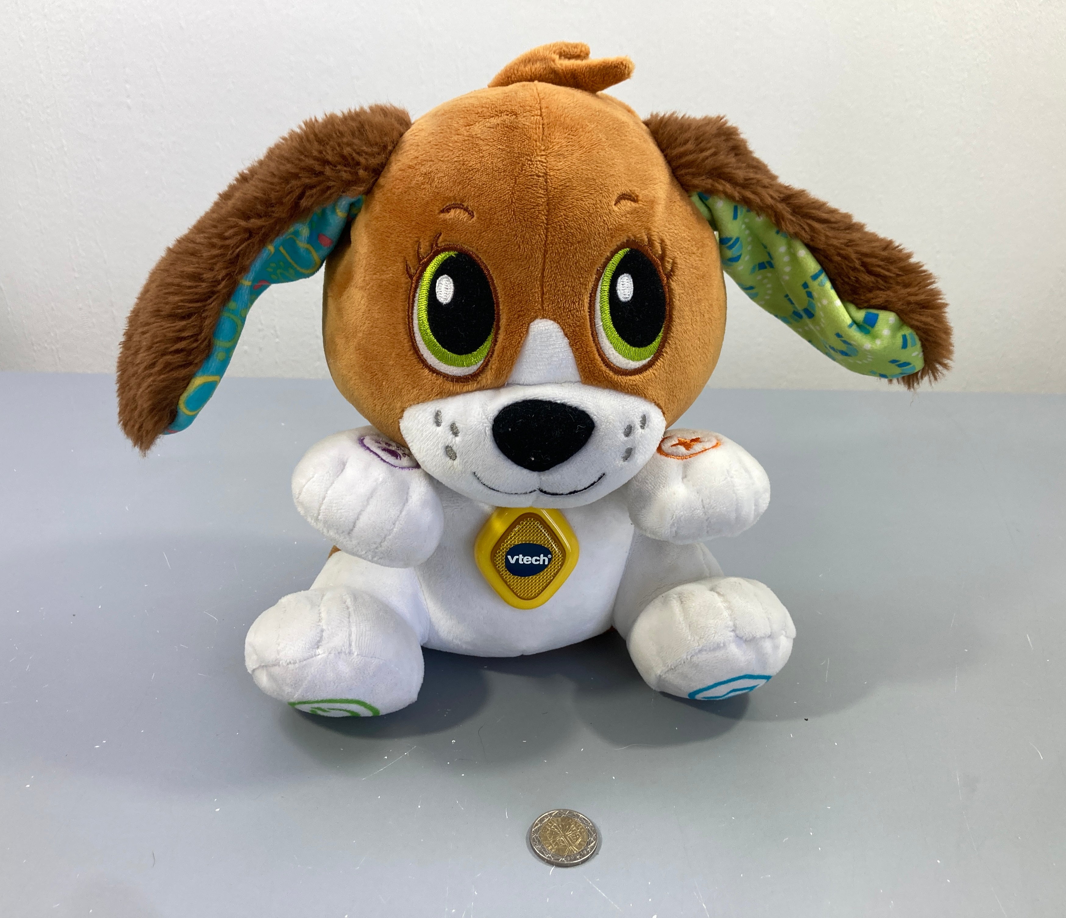 Toutou parle avec moi, peluche interactive