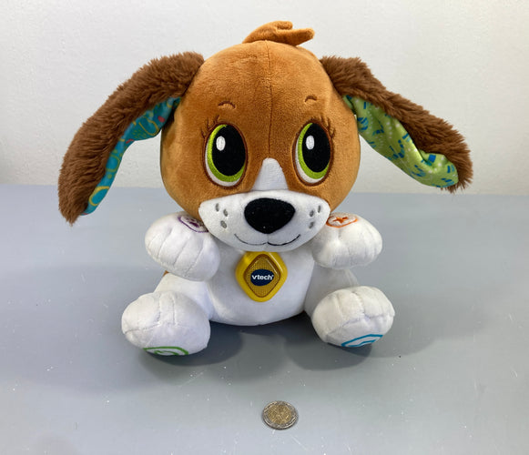 Toutou parle avec moi, peluche interactive, moins cher chez Petit Kiwi