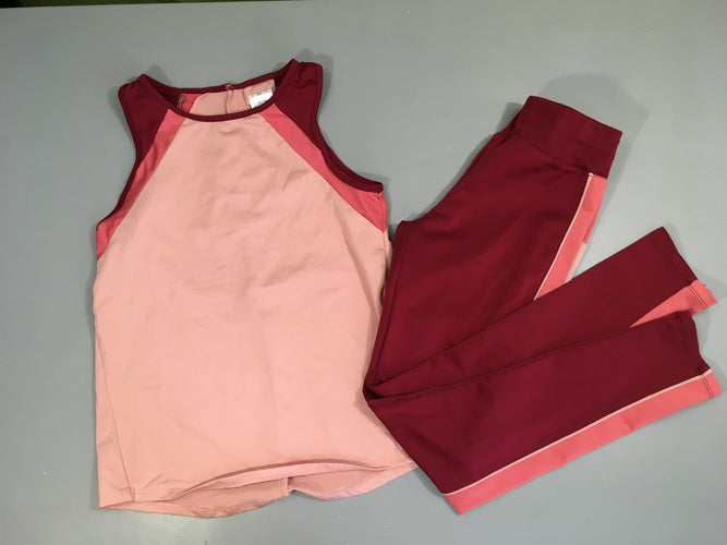Ensemble de sport rose, moins cher chez Petit Kiwi