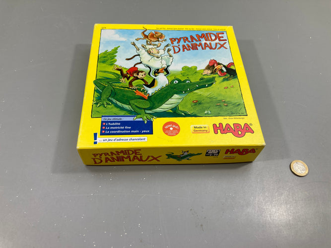 Pyramide d'animaux, +4a - complet, moins cher chez Petit Kiwi