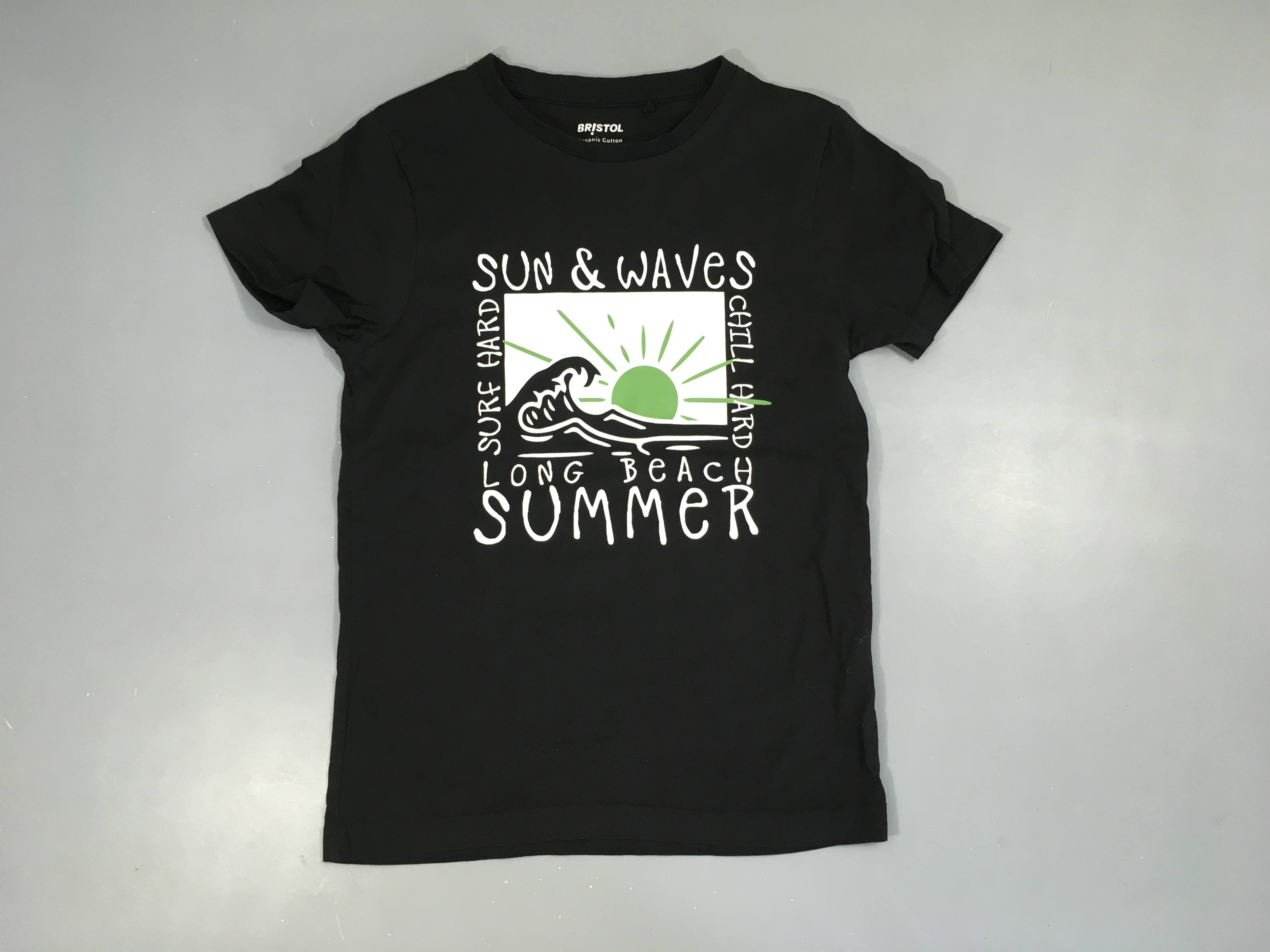 T-shirt m.c oir Summer, Bristol