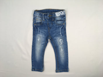 Jeans effet erraillé