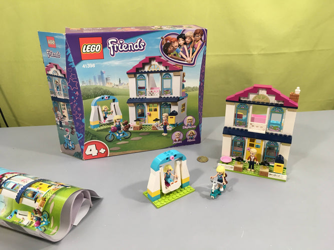 Lego Friends 41398 La maison de Stéphanie-Vélo remplacé par trotinette +4a, moins cher chez Petit Kiwi