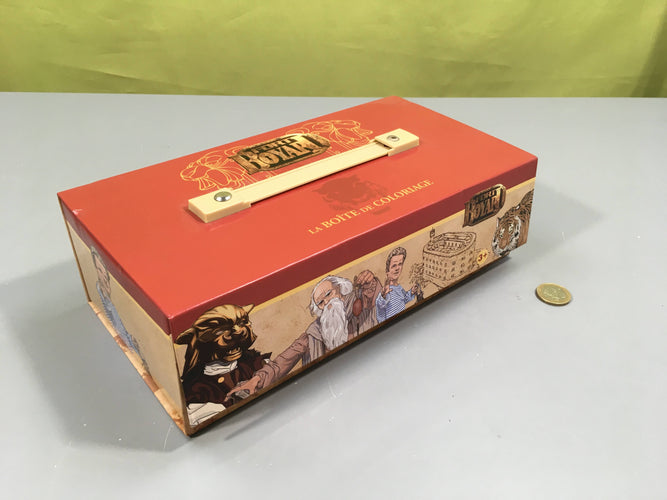 La boîte de coloriage Fort Boyart, moins cher chez Petit Kiwi