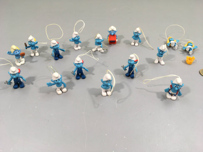 Lots de schtroumpfs, moins cher chez Petit Kiwi