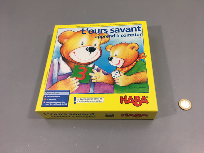 L'ours savant apprend à compter, +4a - complet, moins cher chez Petit Kiwi