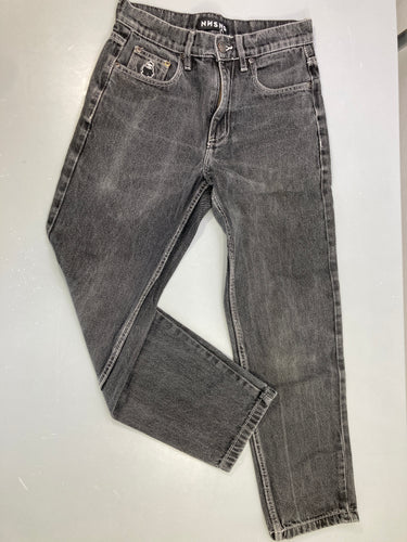 Jeans noir coutures blanches, Nessie Jeans 25/28, moins cher chez Petit Kiwi
