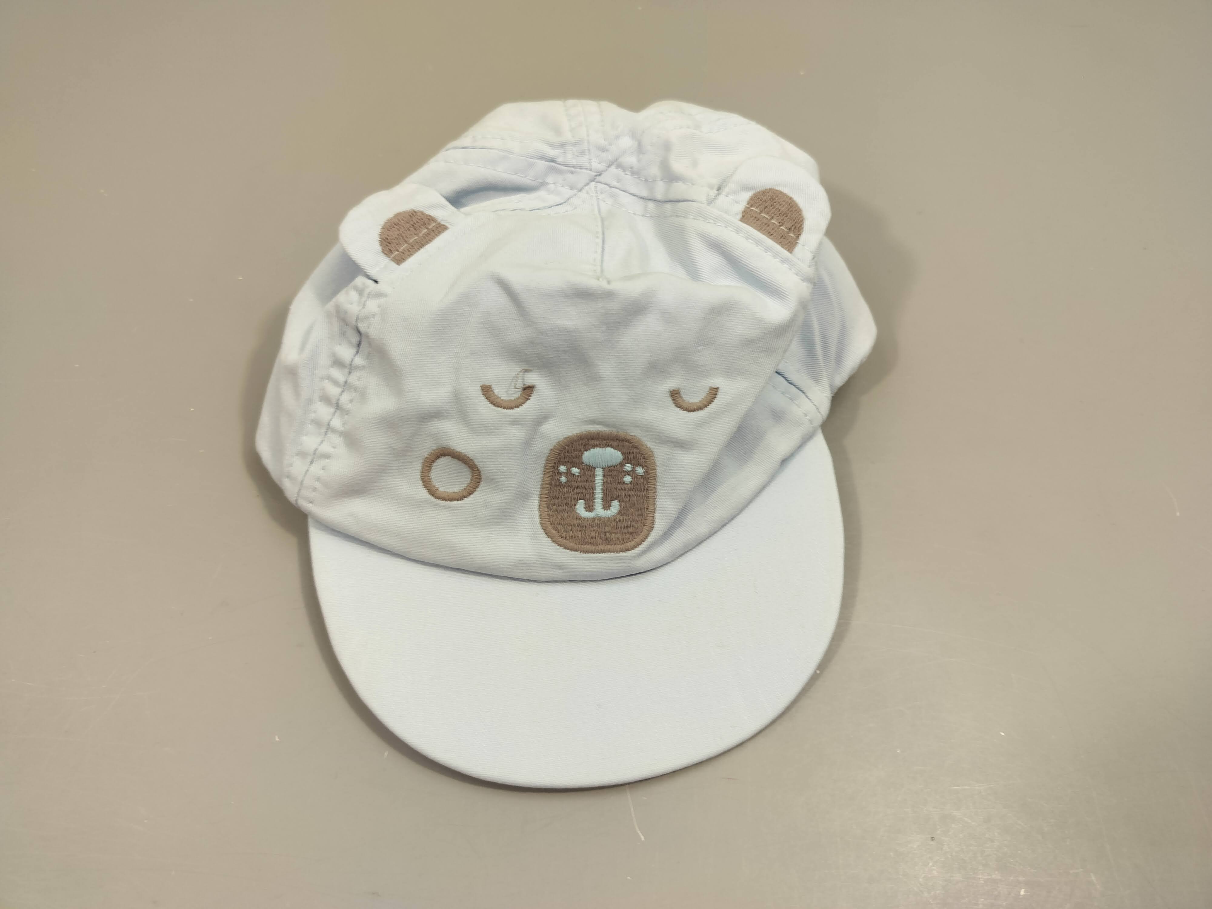 Casquette ourson bleu-clair  XS/45 cm