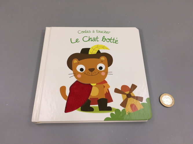 Le chat botté, Contes à toucher, moins cher chez Petit Kiwi
