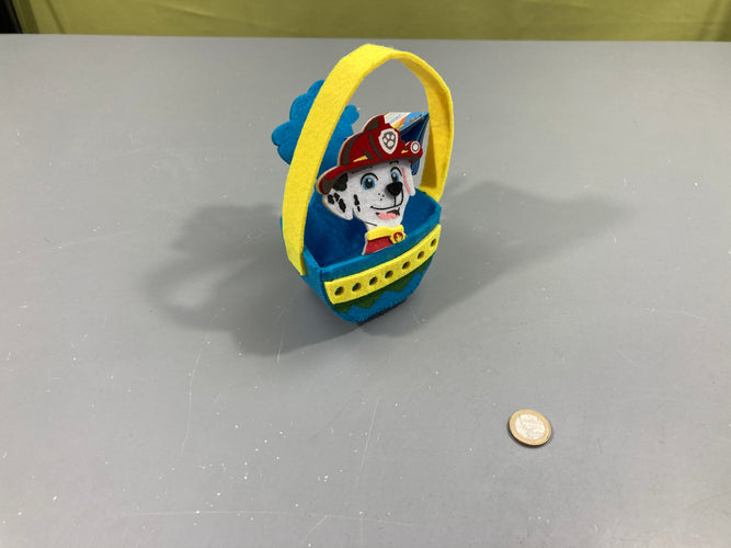 NEUF Panier en feutre Paw Patrol, moins cher chez Petit Kiwi