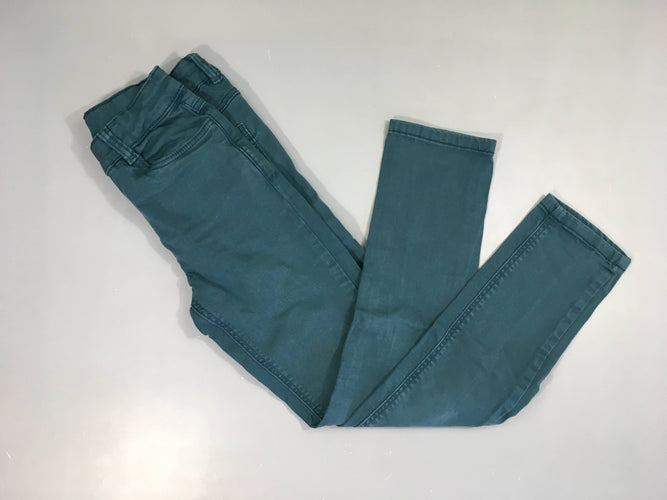 Pantalon skinny bleu canard, moins cher chez Petit Kiwi