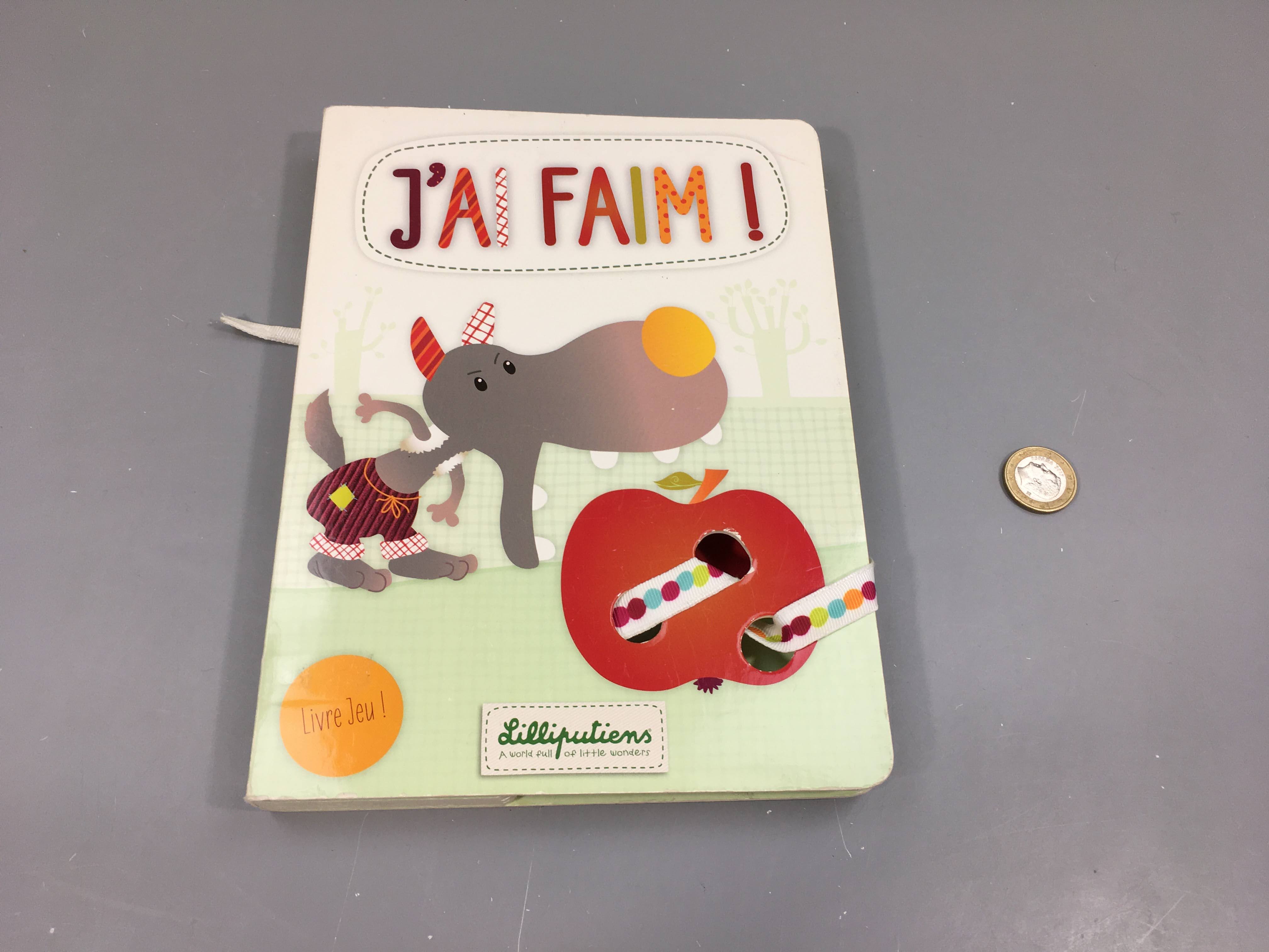 J'ai faim! livre jeu