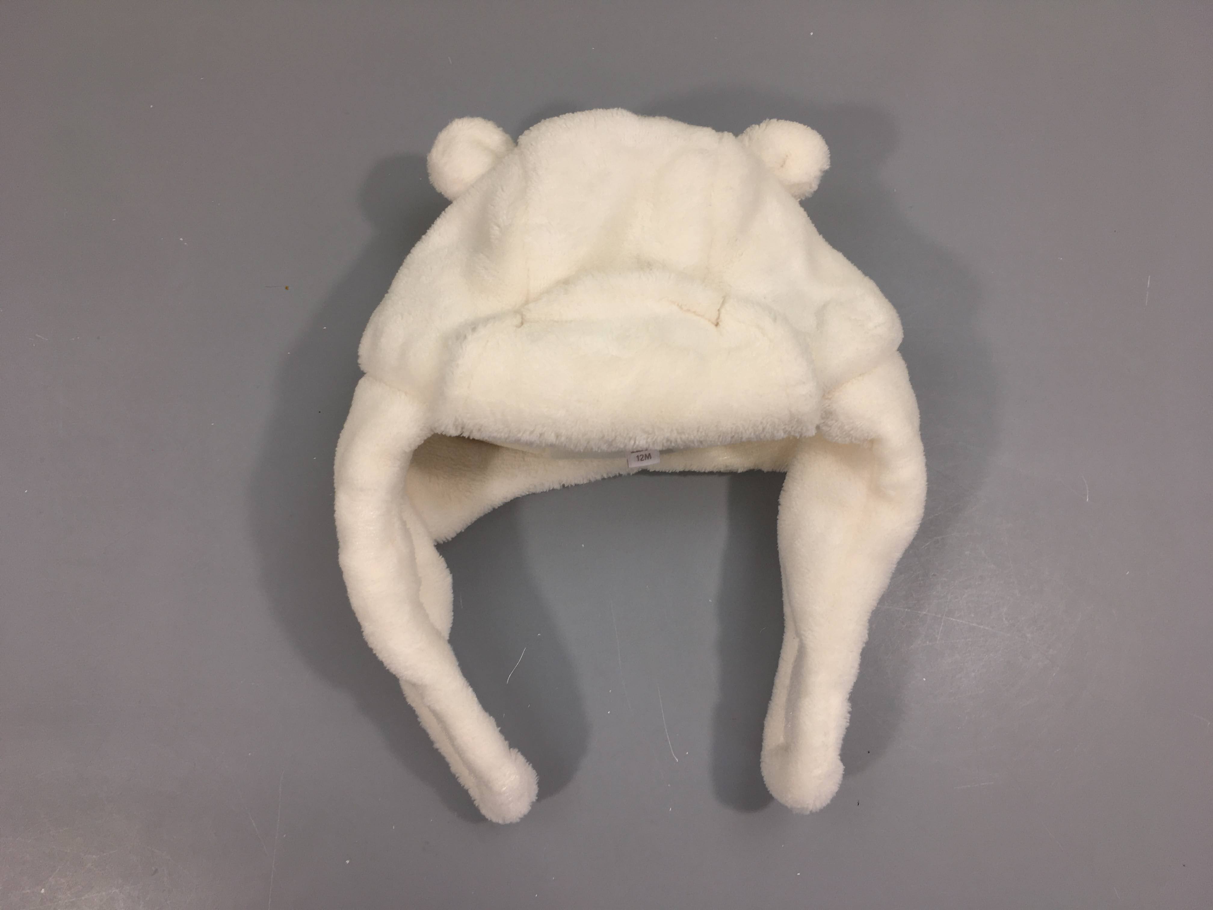 Chapka velours blanc