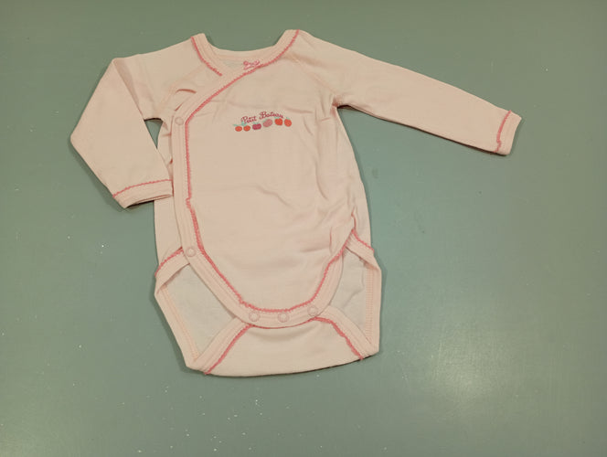 Body m.l rose, fruits " Petit bâteau", moins cher chez Petit Kiwi
