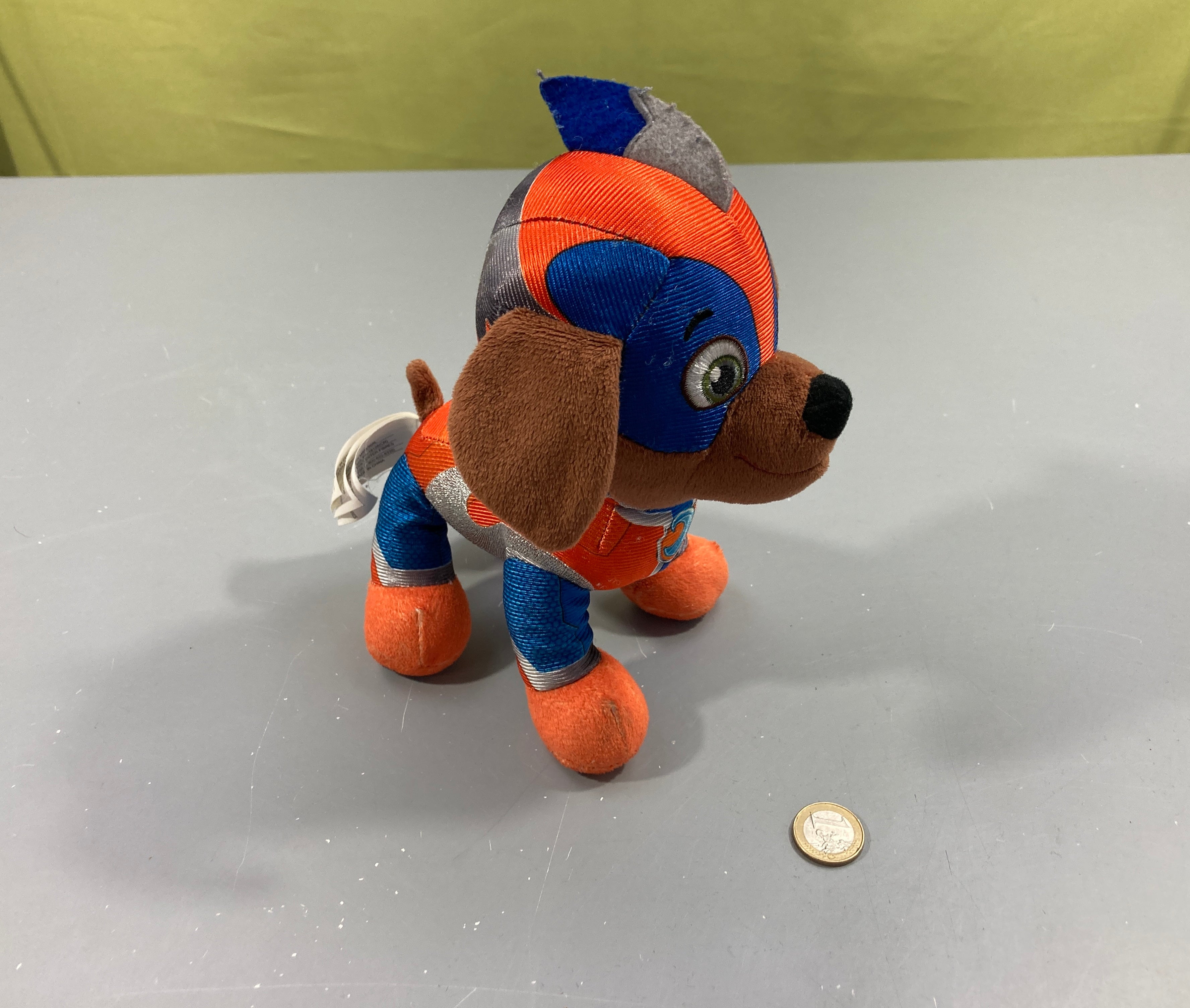 Peluche Zuma Paw Patrol, 20cm