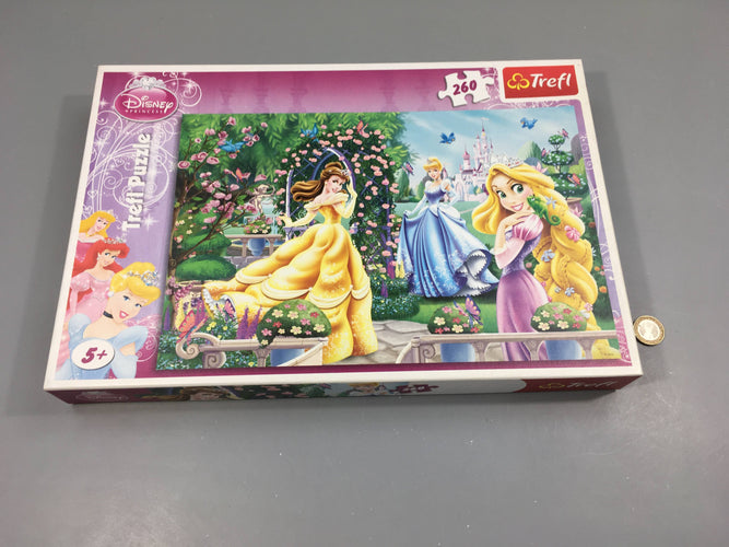 Puzzle Princesses, 260pcs, +5a, moins cher chez Petit Kiwi