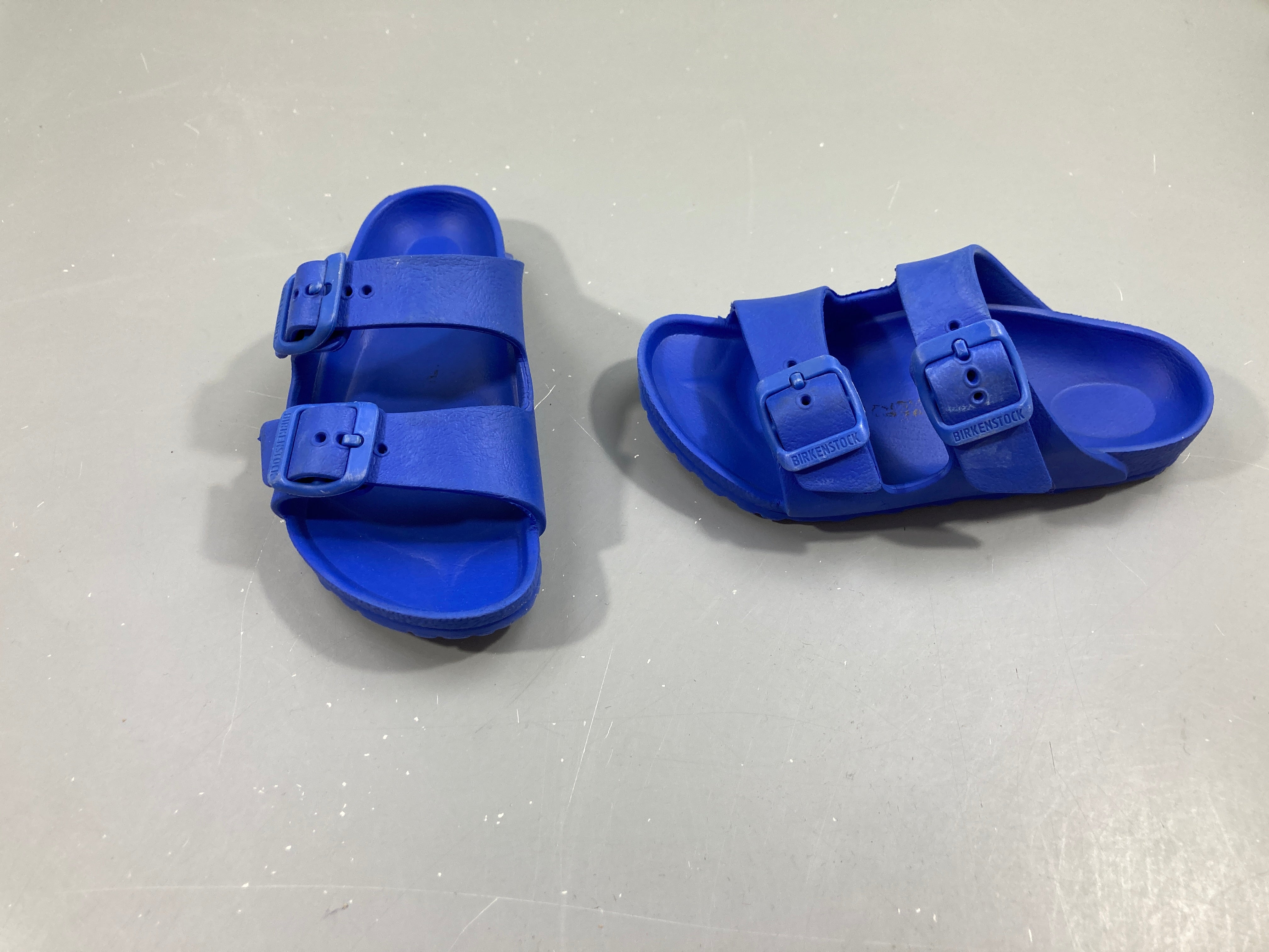 Slipper bleues Arizona EVA 1019376, Birkenstock, 27