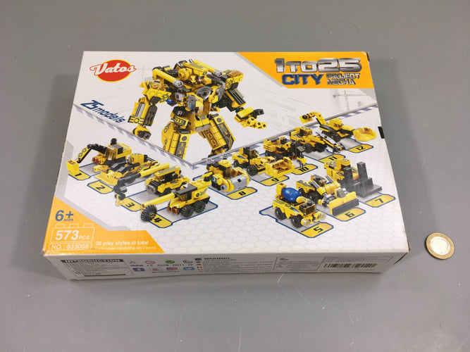 NEUF Robot - 25 modèles City project mecha, moins cher chez Petit Kiwi