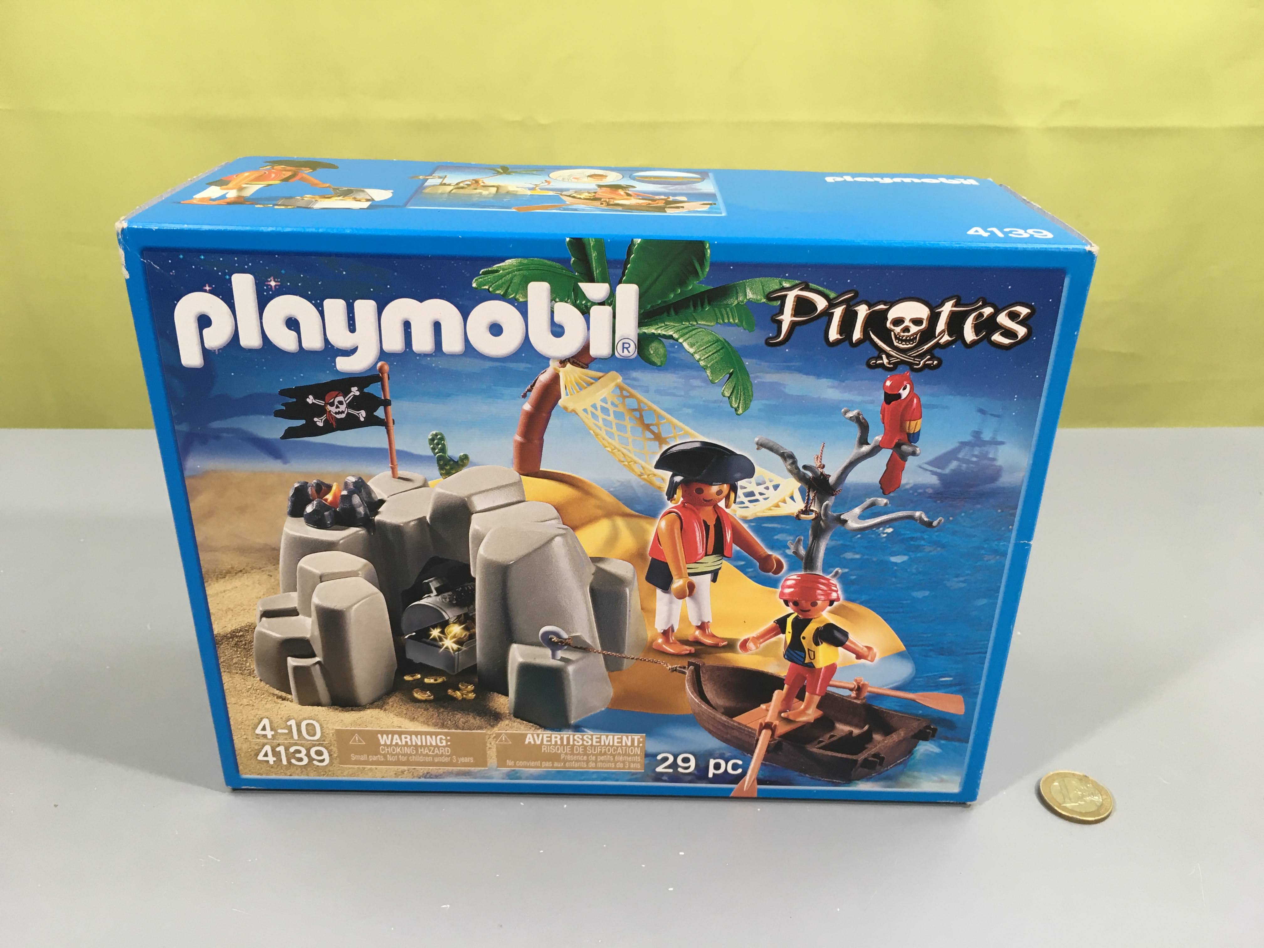 Neuf-Playmobil 4139-Compact set Pirates