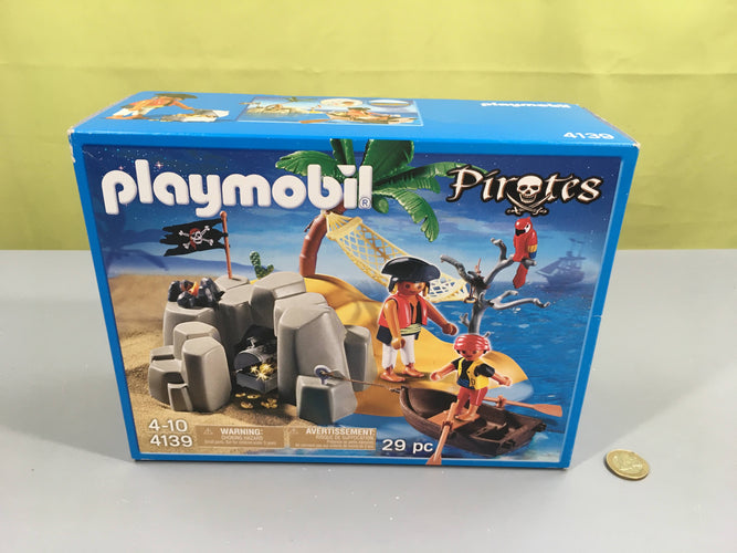 Neuf-Playmobil 4139-Compact set Pirates, moins cher chez Petit Kiwi