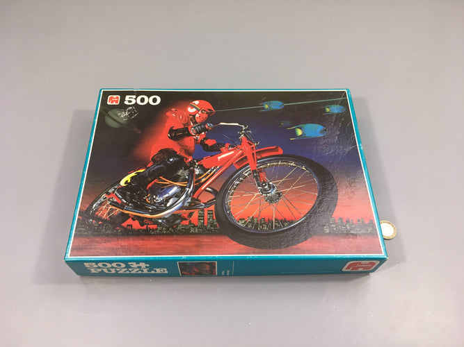 Puzzle 500pcs moto, moins cher chez Petit Kiwi