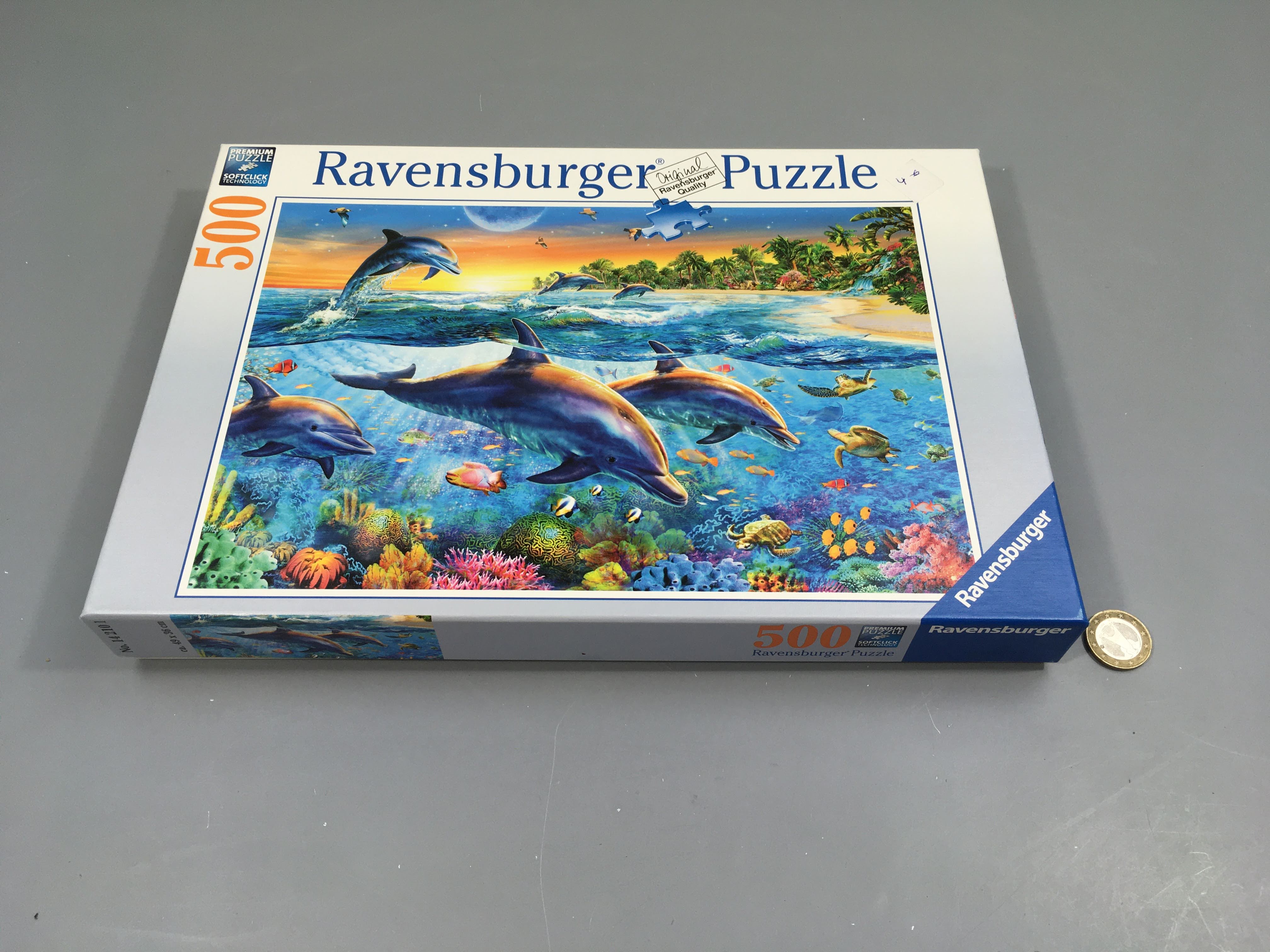Puzzle 500pcs dauphins