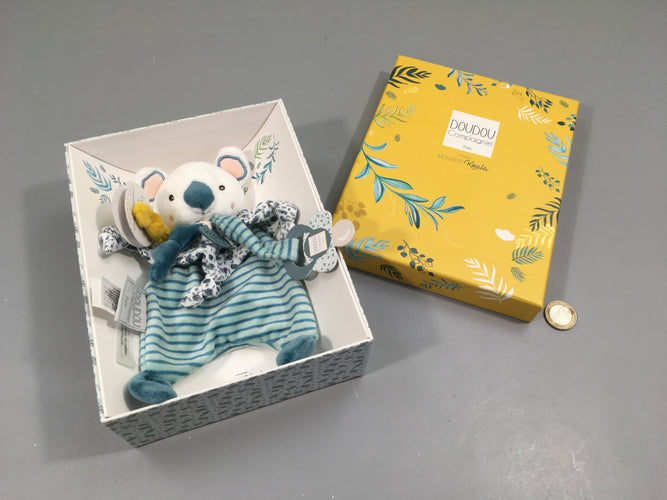 Neuf-Doudou attache tétine Koala Yoca 20cm dans sa boîte-Doudou & Compagnie, moins cher chez Petit Kiwi