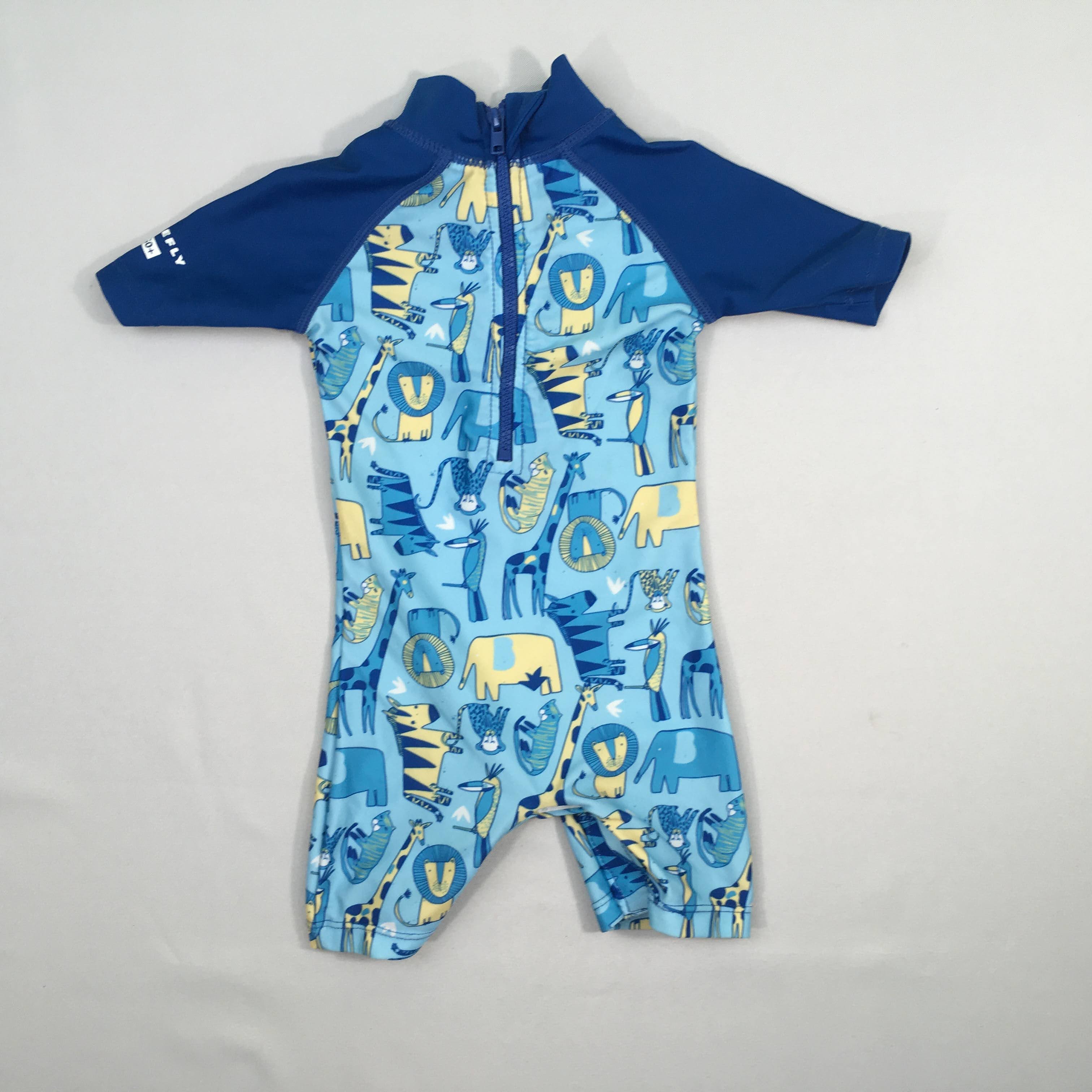 Combinaison anti-Uv bleu animaux Firefly