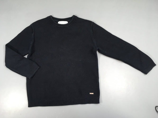 Pull bleu foncé, moins cher chez Petit Kiwi