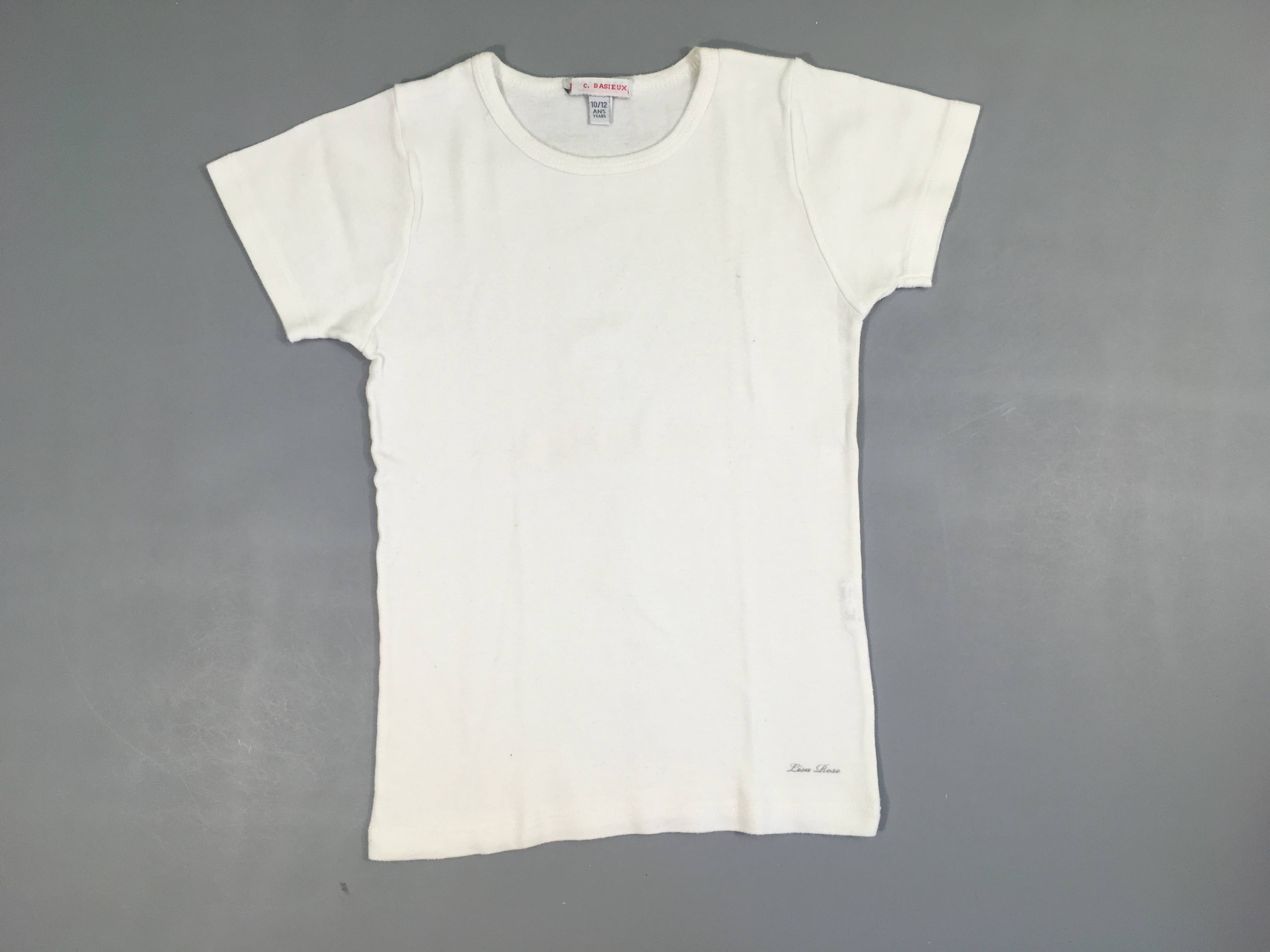 Chemisette m.c blanche