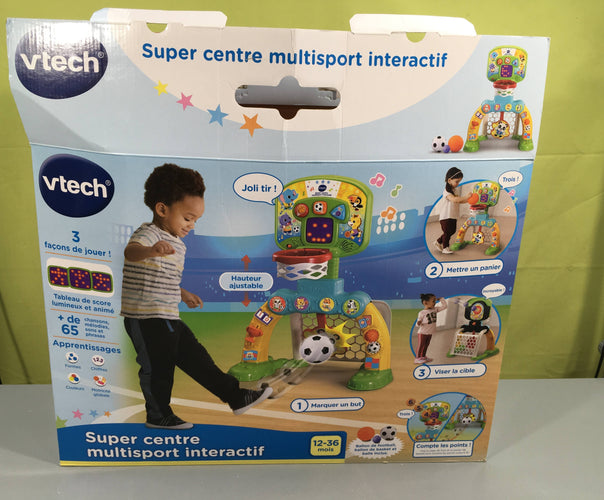 Super centre multisport interactif, moins cher chez Petit Kiwi