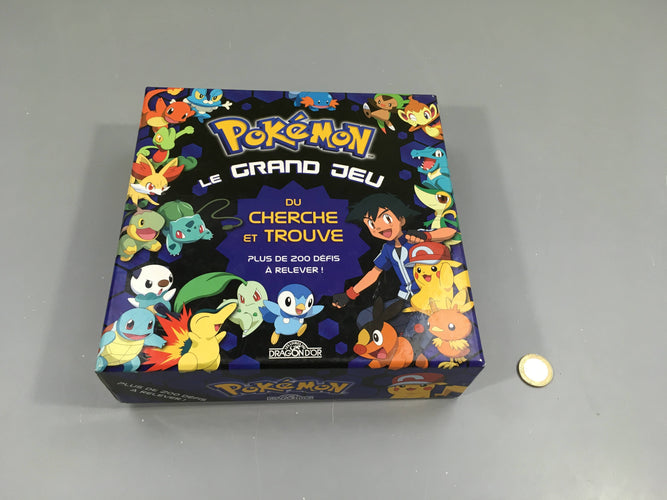 Pokémon le grand jeu du cherche et trouve, moins cher chez Petit Kiwi
