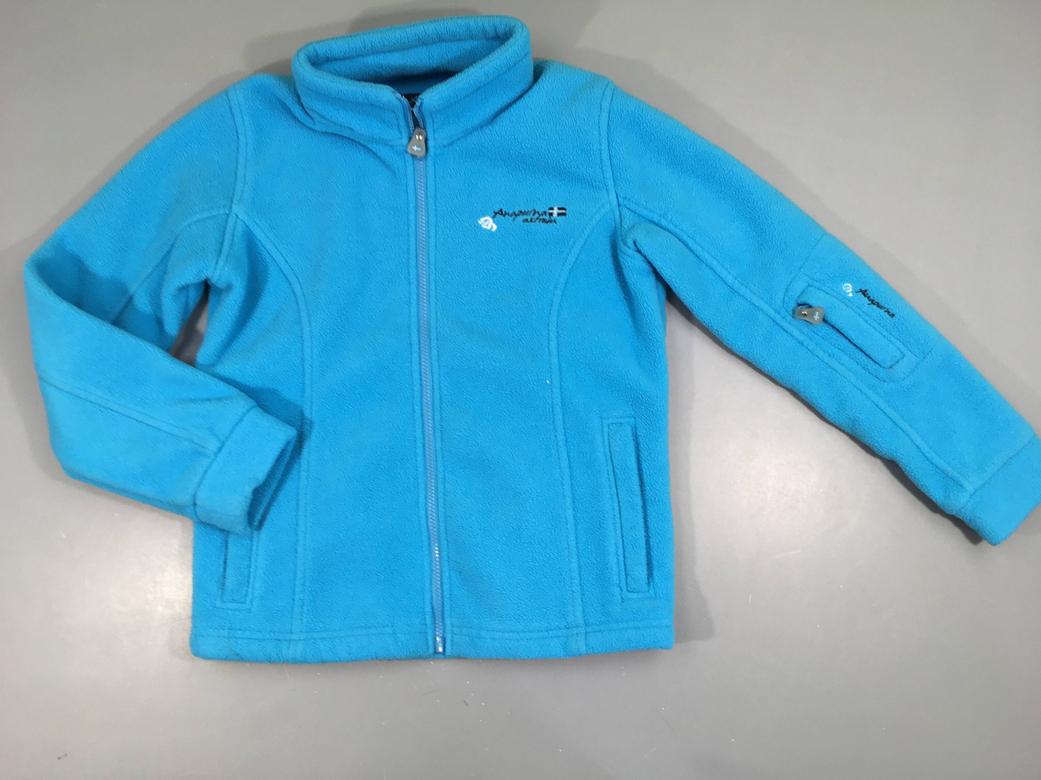 Polar bleu zippé Anapurna