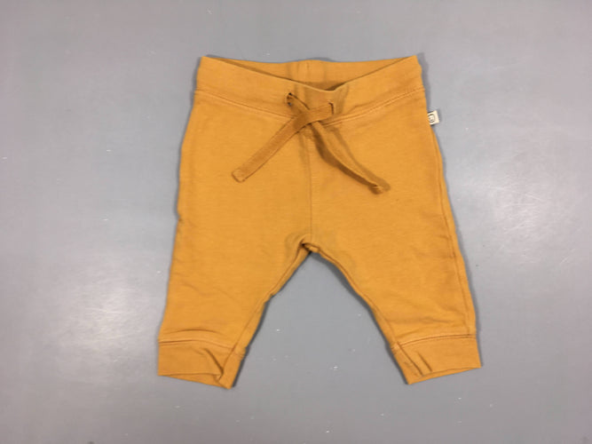 Pantalon jersey moutarde-Légèrement bouloché, moins cher chez Petit Kiwi
